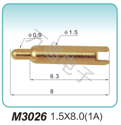 M3026 1.5x8.0(1A)彈簧連接器 探針