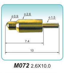 座充探針M072 2.6X10.0