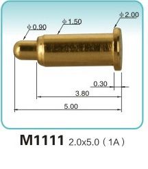 彈簧接觸針 M1111 2.0x5.0(1A)