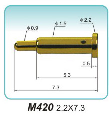 彈簧接觸針M420 2.2X7.3