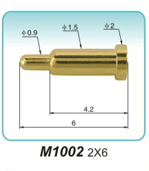 彈簧接觸針M1002 2X6