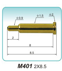 彈簧頂針M401 2X8.5