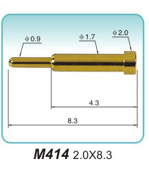 彈簧探針M414 2.0X8.3