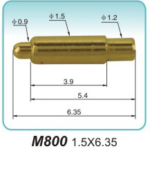信號(hào)接觸針M800 1.5X6.35